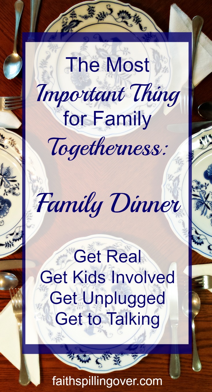 Family dinner guarantees that kids get time with their parents and improves family relationships. 4 tips to make it work.