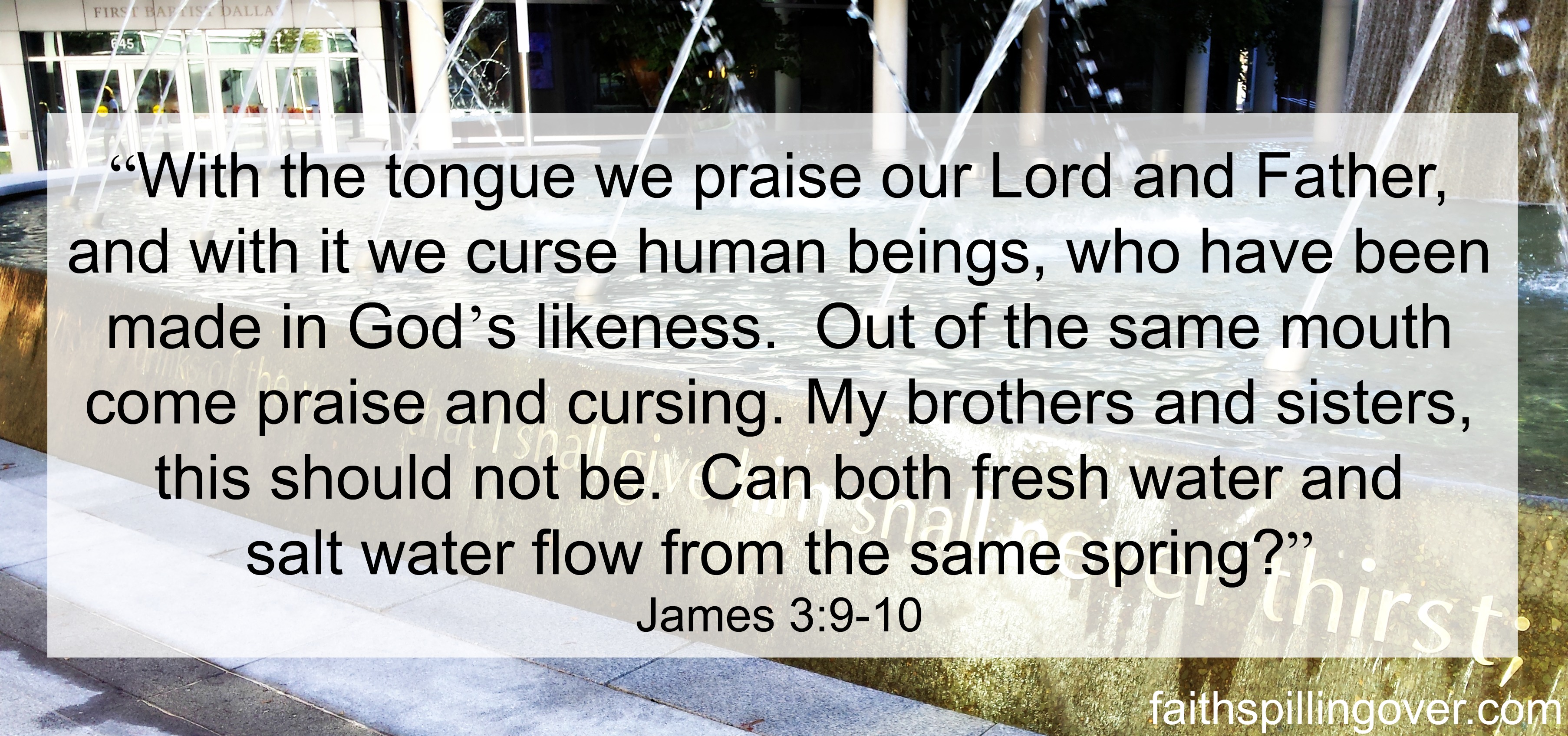 Hope for fresh water scripture