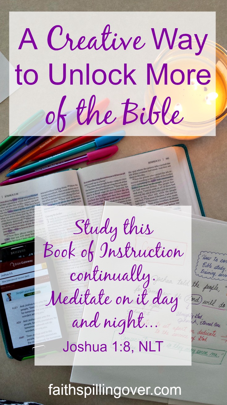 Verse Mapping puts a creative spin on Bible study. In just 15-20 minutes, you can have your own personal map of a Bible verse that speaks to you.