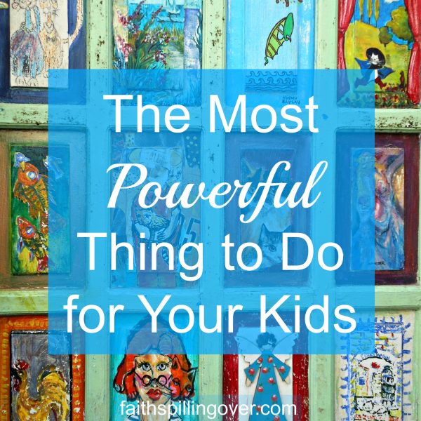 Most parents question whether they're doing the right things. The most powerful thing a parent can do is pray. 7 ways to pray for our kids.