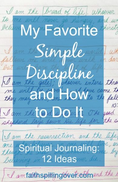 A spiritual journal is a powerful tool to help us pay attention to God’s voice and His work in our lives, but journaling isn’t rocket science. Here are 12 ideas to start simply.