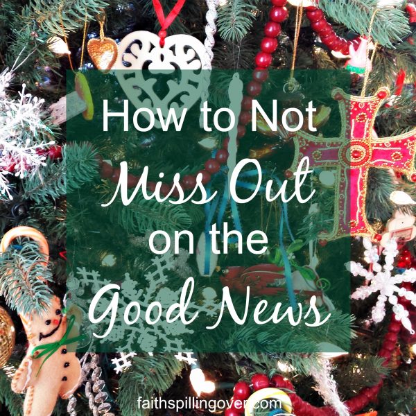 holiday activities can take our focus off the main thing: slowing down to savor and share the good news. 3 ways to get more out of Christmas.