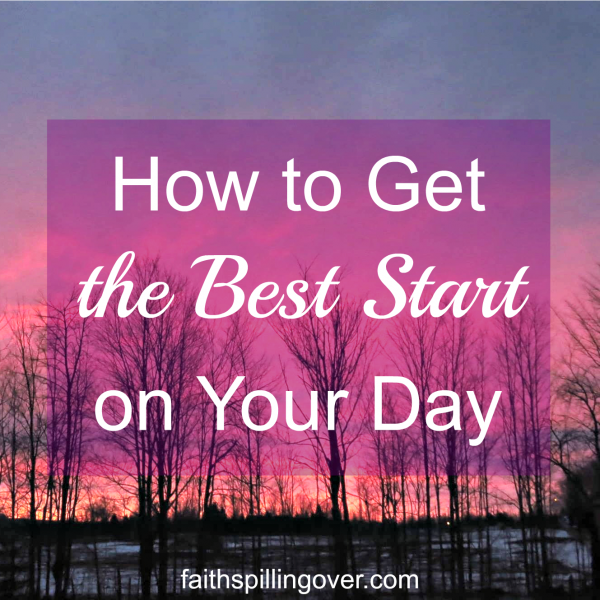 Each day brings challenges, but no matter what’s on our plate, we can get a better start on the day with a generous helping of God’s Word and these 3 Steps.