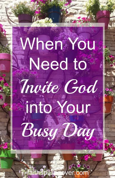 Ever have busy, hectic days when you feel like you lost touch with God? Breath prayers are simple way to invite God into your day before you lose your cool.
