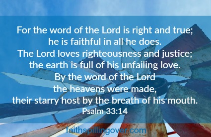 When you focus on God, your picture of Him grows greater, and your problems seem to shrink. 3 scriptures to help us remember God's great love and power.