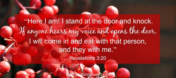Do you want more Jesus and less Christmas crazy this December? Here's encouragement and practical tips for opening the doors of our hearts and lives to Him.