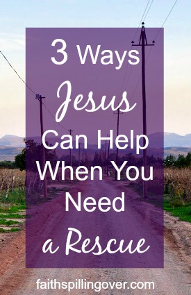 When life is hard and we feel stuck, Jesus comes to our rescue when we call. Here are 3 truths about how He can help us and a prayer to draw near to Him.