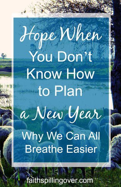 It's hard to plan a New Year when life looks uncertain, but we have a Good Shepherd with a good plan. We can breathe easy knowing Jesus will show us the way: 2 Things to Remember.