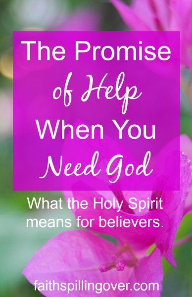 Friend, if you feel lonely, powerless, or unsure today, remember God's promise of Help. We are not alone. Here's what the Holy Spirit means for believers.