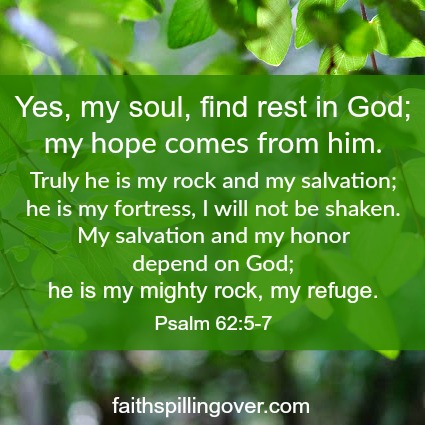 Do you struggle with worry? 4 steps will help you grow your faith and shrink your worries. When we focus on God's power and love, our perspective changes.