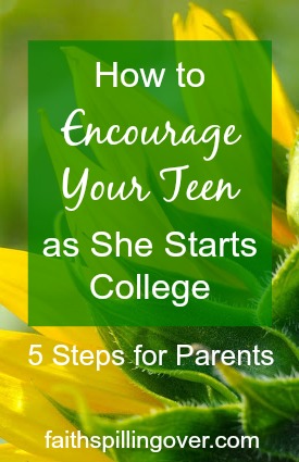 Sending your teen off to college can wreck even the most seasoned parent, but these 5 steps will help you encourage your child and stay calm yourself.