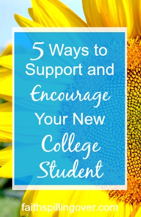 Are you unsure of how to parent your new college student? Try these 5 ways to support your child, yet embrace your new role of coach instead of caretaker.
