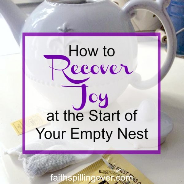 Are you feeling the empty nest blues? These 4 steps and wise words from Ecclesiastes can help you recover a more joyful outlook and see fresh opportunities.