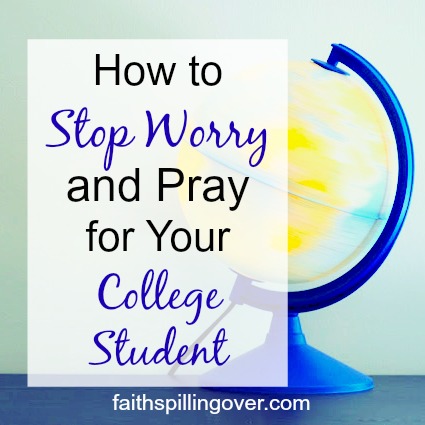 Worried about your college student? All the worry in the world won’t help him, but prayer will! Here are 8 ways to pray for your child at college.