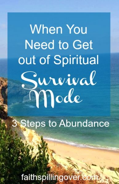 Are busy schedules choking your soul, so you feel stuck in survival mode? 3 invitations from Jesus can help us move towards abundant life again.