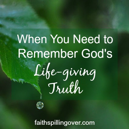 Do you ever read the Bible and then forget what you read by the time you need it later? One simple, yet powerful practice can help you remember truth.