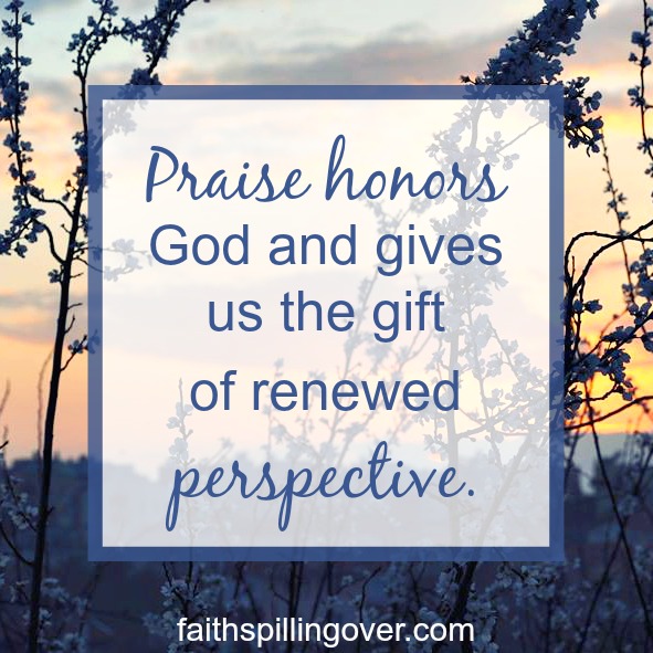 How do you praise God when you feel stuck in discouragement? 3 simple tips can help you recover a more positive mindset and find words to praise God again.