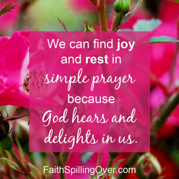Has your prayer life grown dull? These 3 simple tips will encourage you and help you find joy when you pray.
