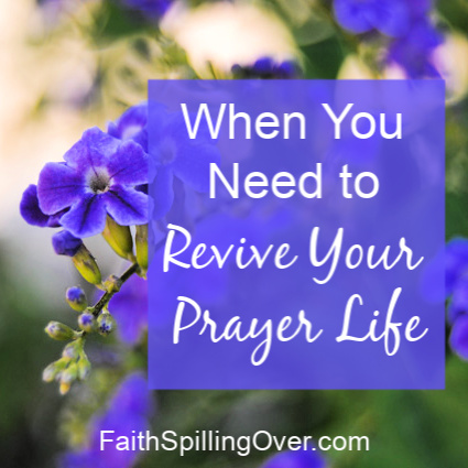 Has your prayer life fallen into the doldrums? Remember God loves and delights in you. Try these 3 ways to revive your prayer life and grow closer to God.