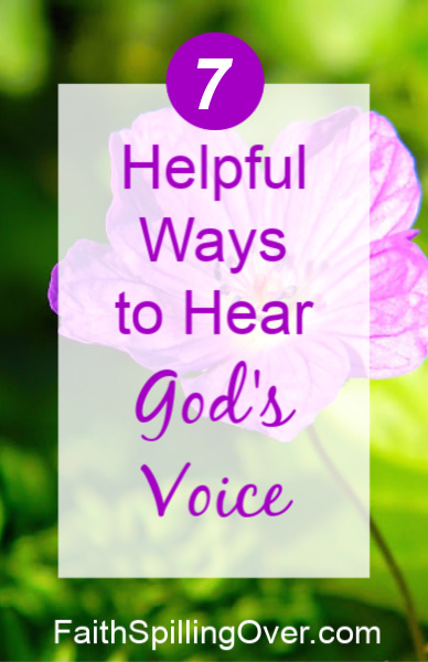 Do you take time to listen to God when you pray? Learning to hear God's voice may sound intimidating, but these 7 steps will help you learn how.