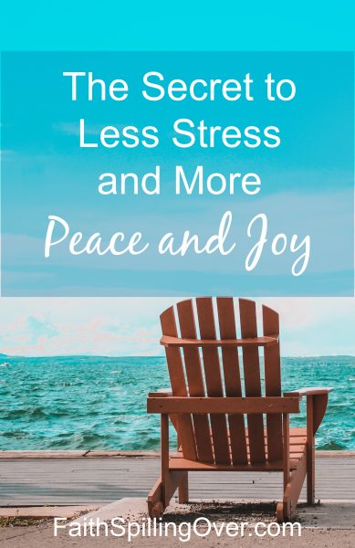 We all want more peace and joy, but our busy lives lead to stress and exhaustion instead. Learn about God's invitation to a happier life.