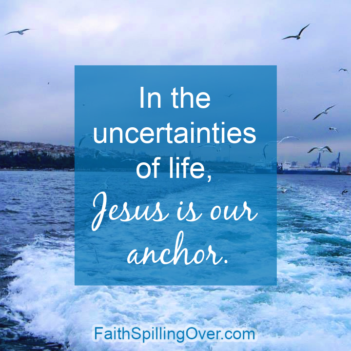 How do you calm your heart when life takes an unexpected turn for the worst? 3 strategies will help you find calm in Christ and remember He is your anchor.